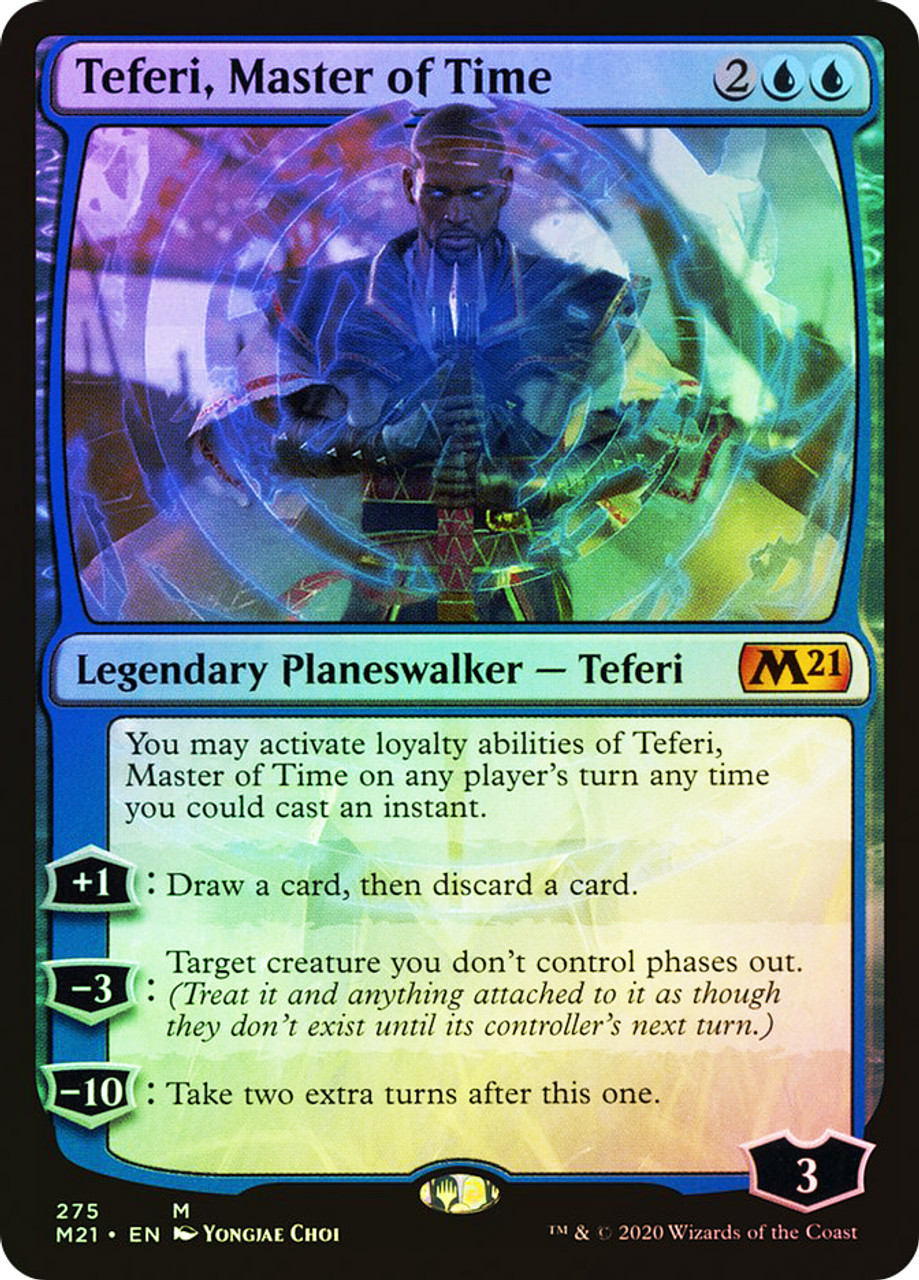 MTG】Teferi's Time Trouble4個(シークレットレイアー