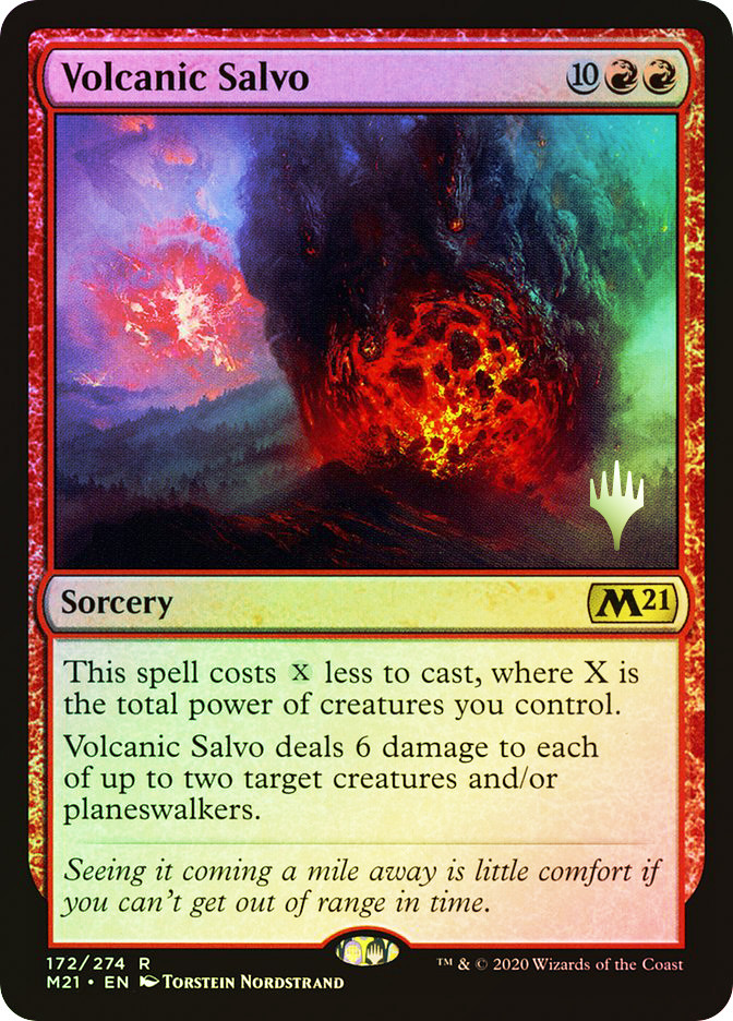 Volcanic Salvo (Promo Pack) (Core Set 2021) | Promo | Star City Games