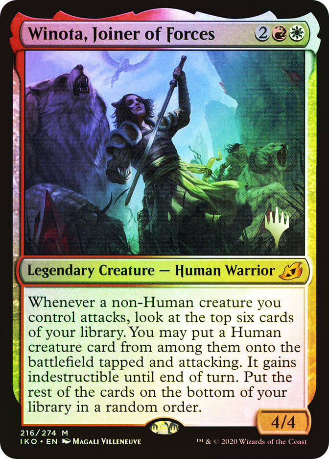 Winota, Joiner of Forces (Promo Pack) (Ikoria: Lair of Behemoths