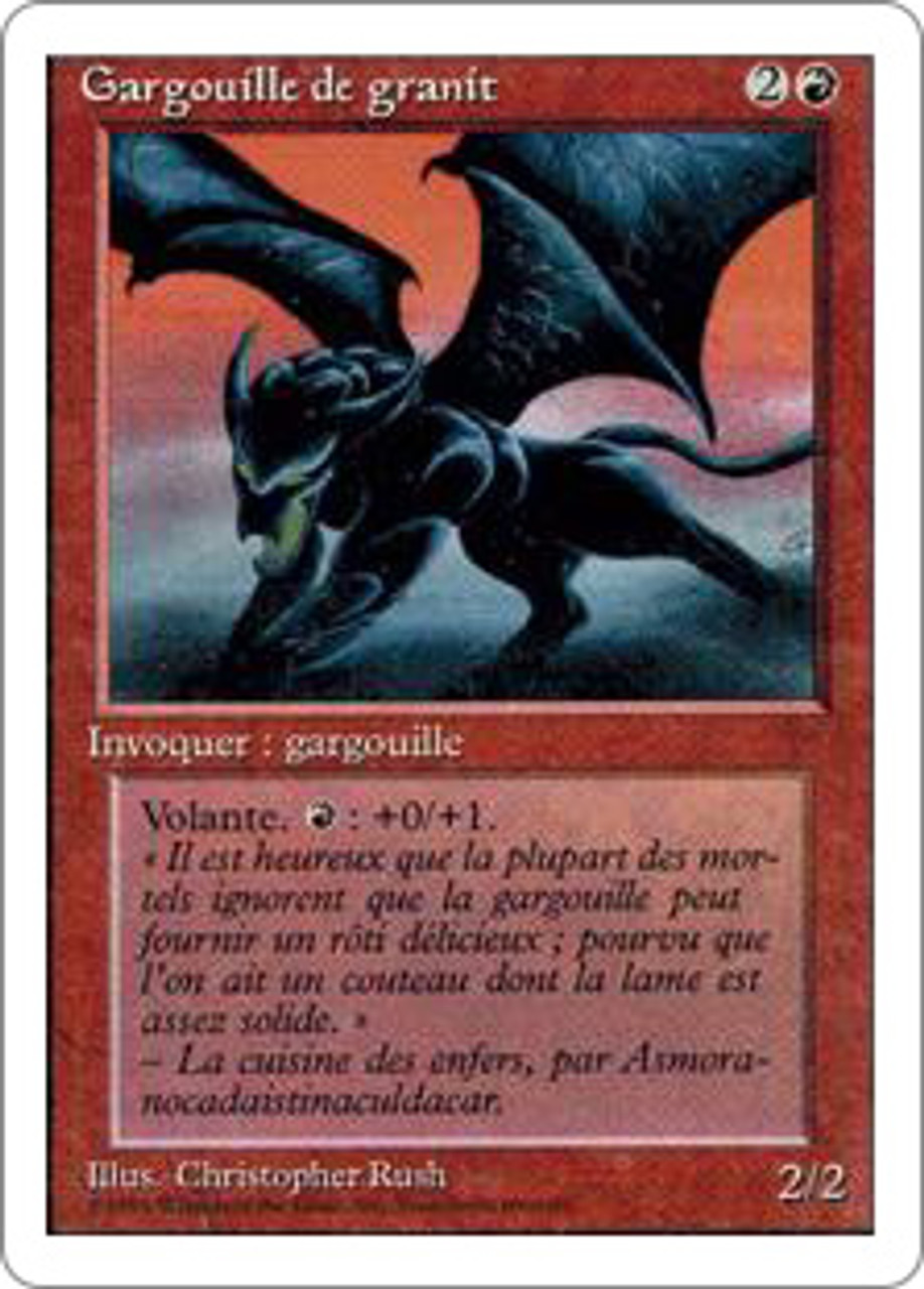 Granite Gargoyle | 3rd Edition / Revised - French | Star City Games