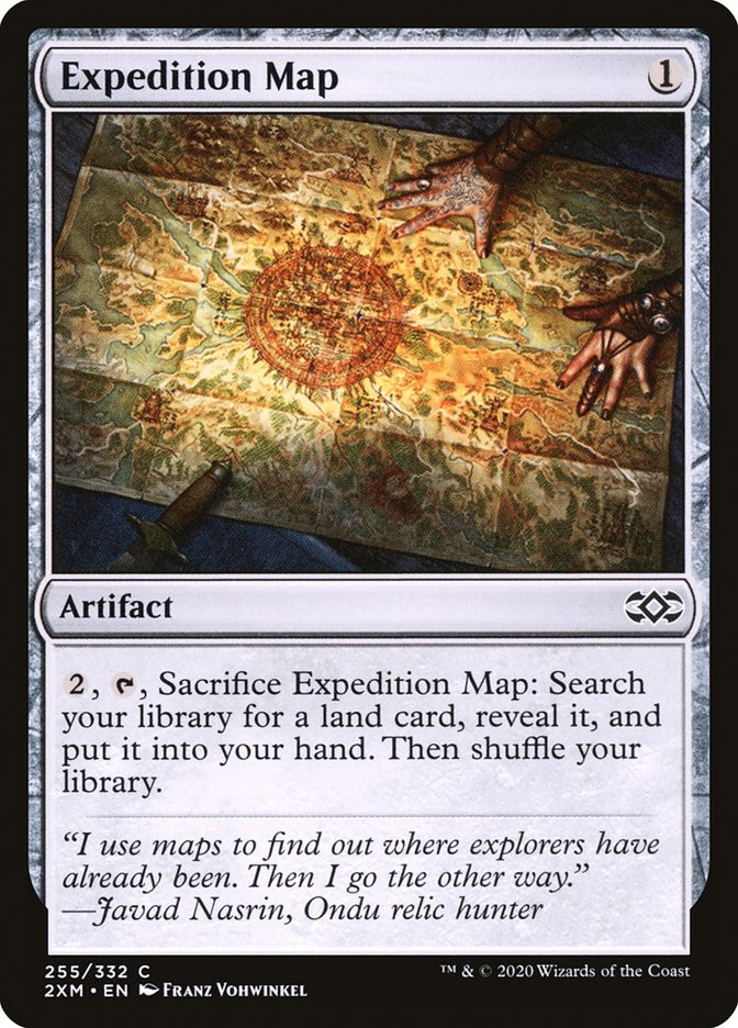 MTG 探険の地図　ボーダーレス　foil Expedition Map | Double Masters | Star City Games