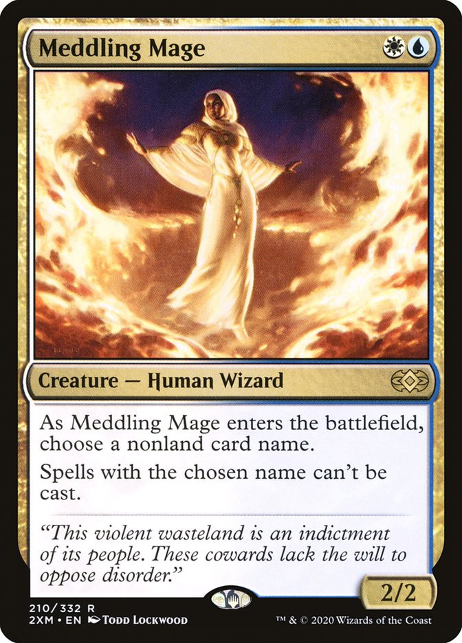 Meddling Mage FOIL 2枚セット Meddling Mage | Double Masters | Star City Games