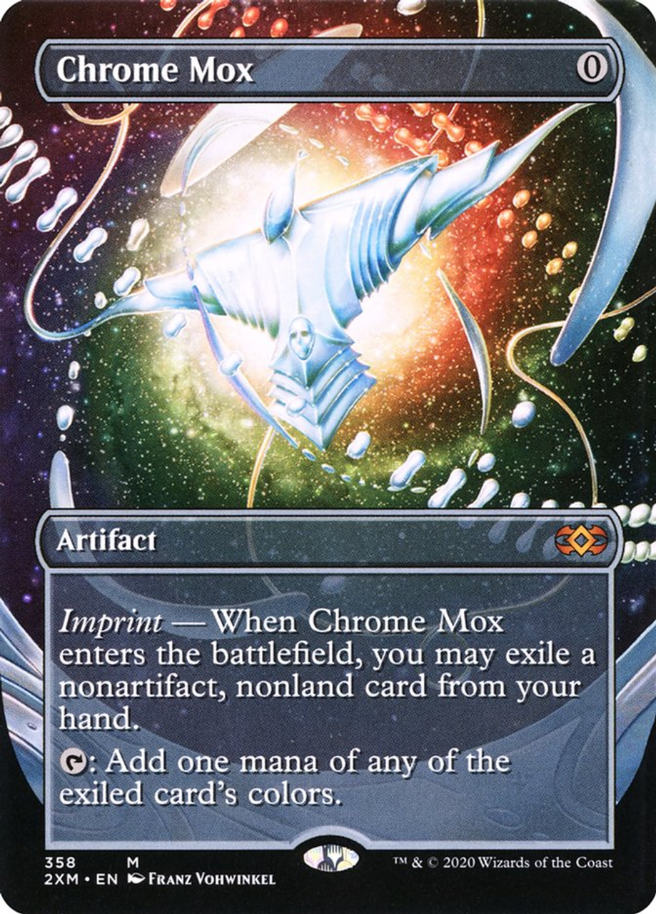 Chrome Mox (Borderless) | Double Masters - Variants | Star City Games