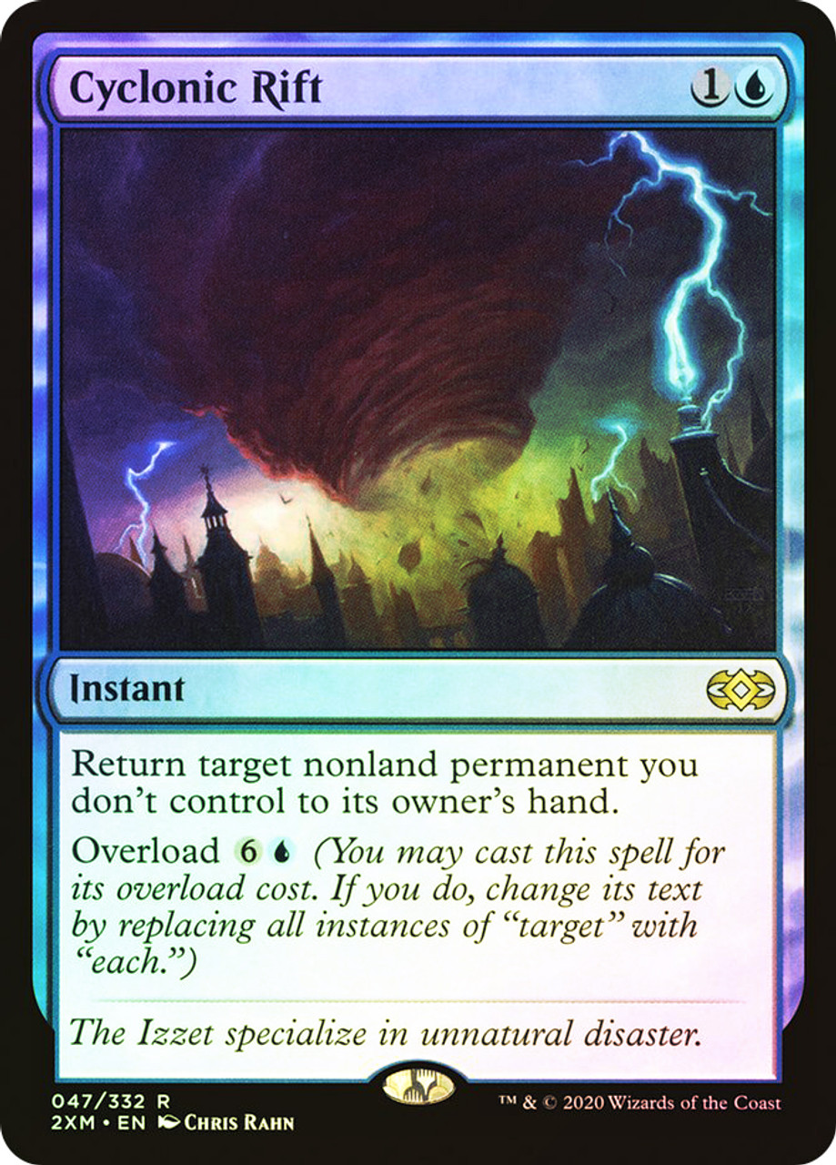 MTG サイクロンの裂け目4枚セット