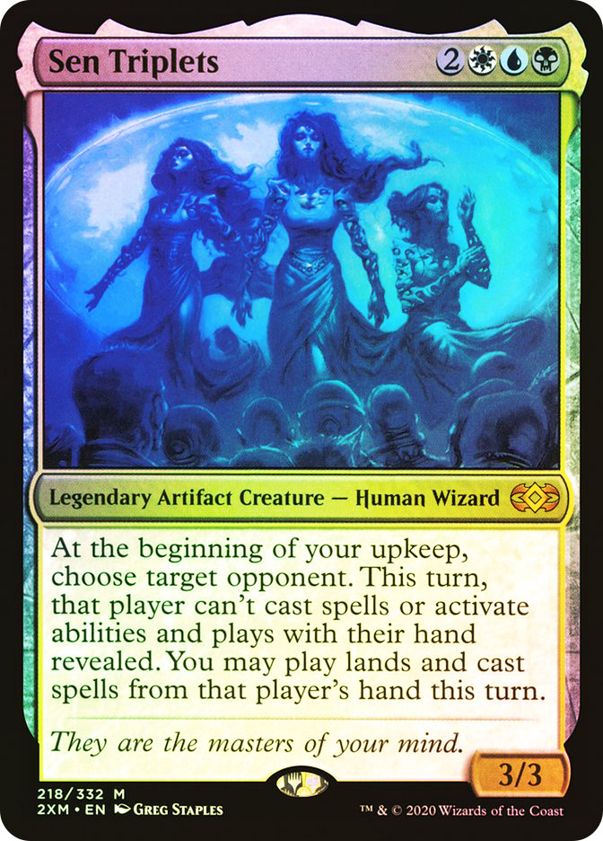 ☆MTG☆すべそれ☆トークン☆FOIL☆３種set☆美品☆未使用☆フルアート☆ Sen Triplets | Double Masters | Star City Games