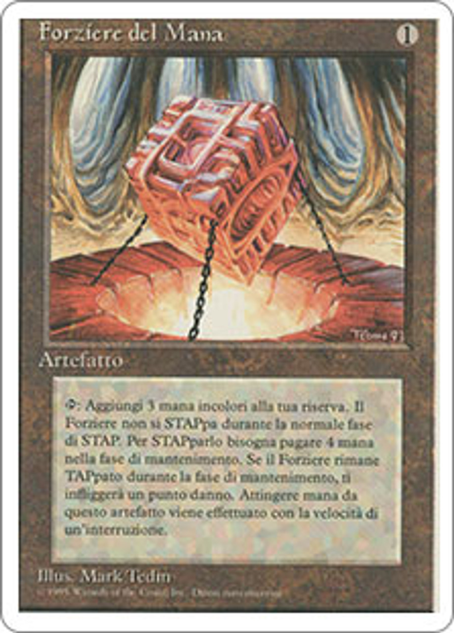 マジック：ザ・ギャザリング Mana Vault signed Mana Vault Revised Signed Mark Tedin Near Mint Magic MTG