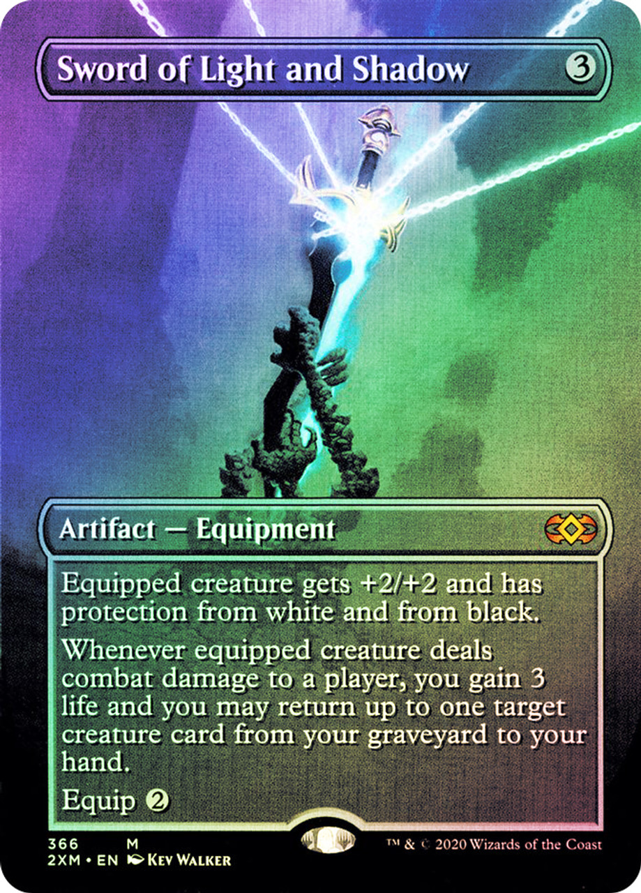 Sword of Light and Shadow (Borderless) | Double Masters - Variants 