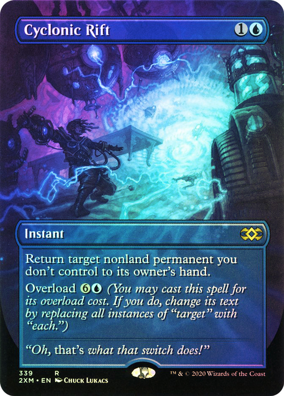 Cyclonic Rift (Borderless) | Double Masters - Variants | Star City