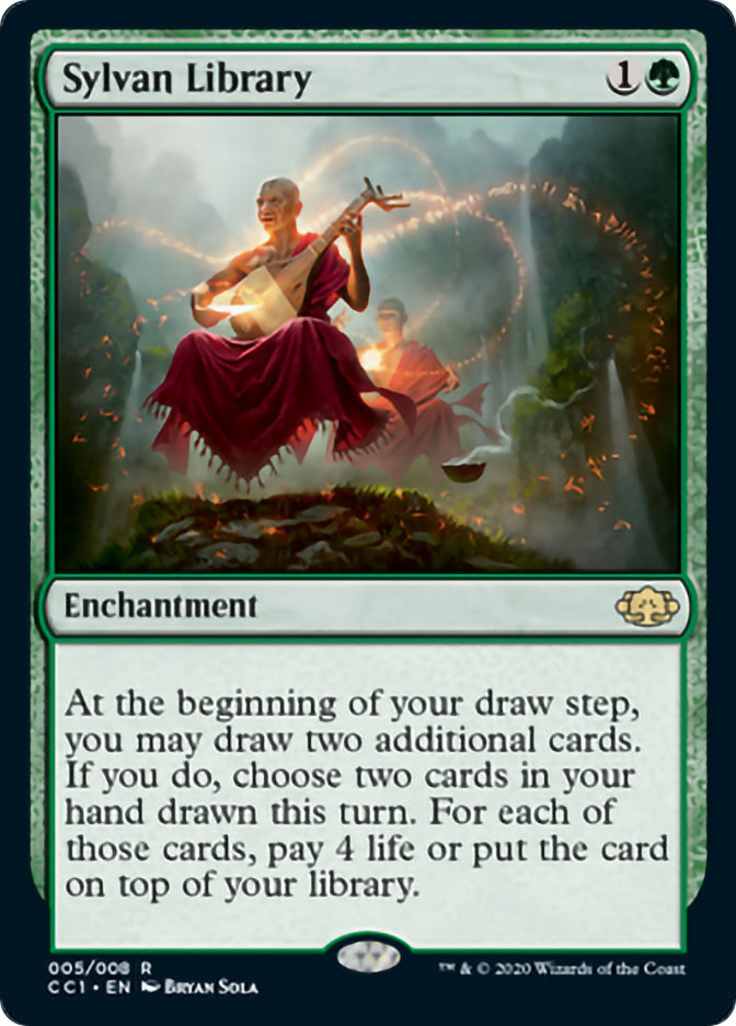 Sylvan Library | Commander Collection: Green | Star City Games