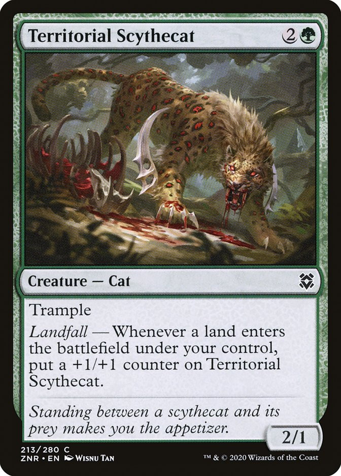 Territorial Scythecat | Zendikar Rising | Star City Games