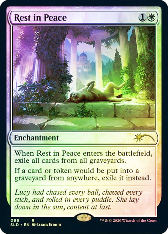 rest in peace mtg card Magic The Gathering - Outlaws of Thunder Junction - The Big Score