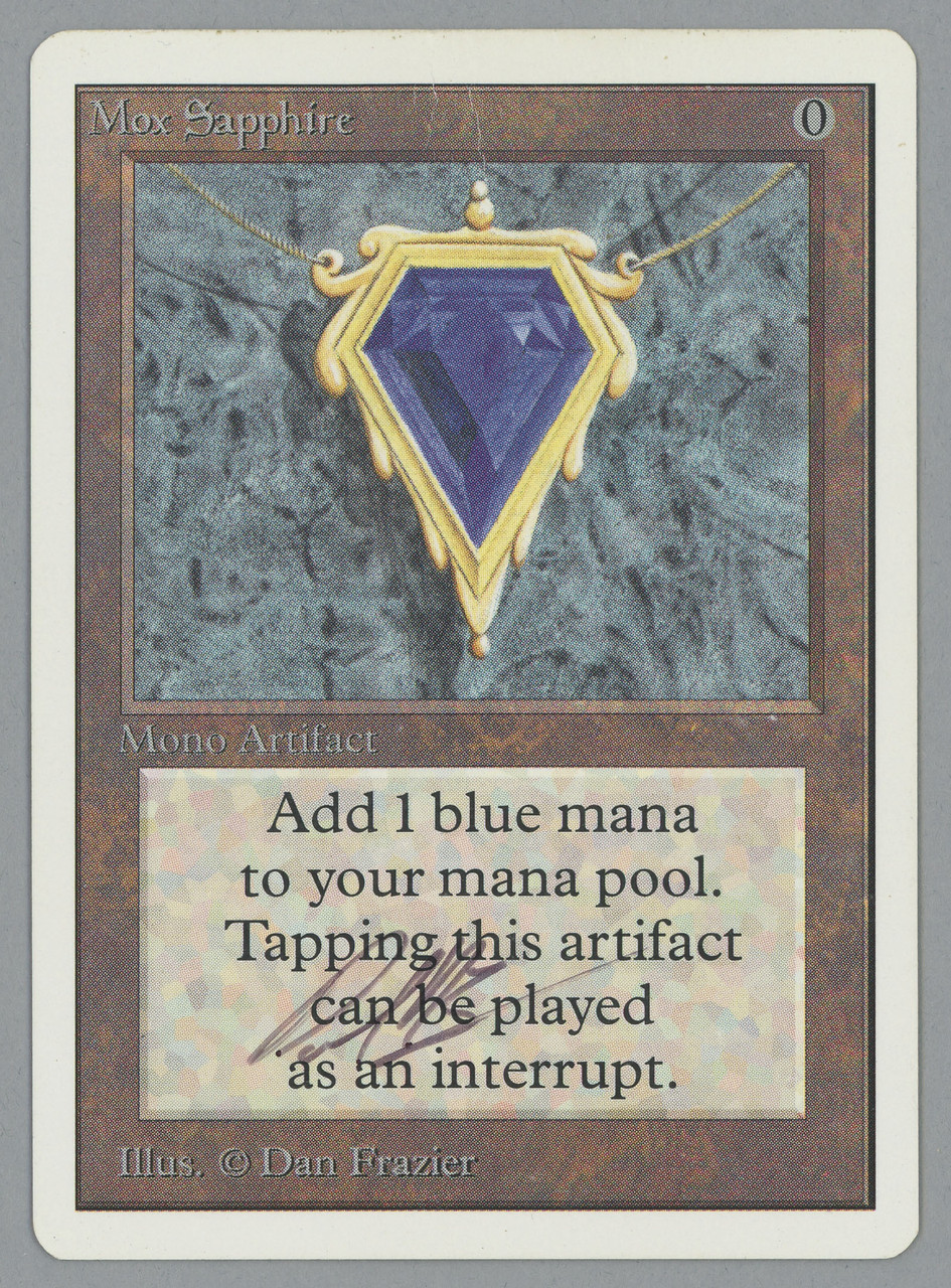 Mox Sapphire (SCAN 266-2ED-30) | Unlimited | Star City Games