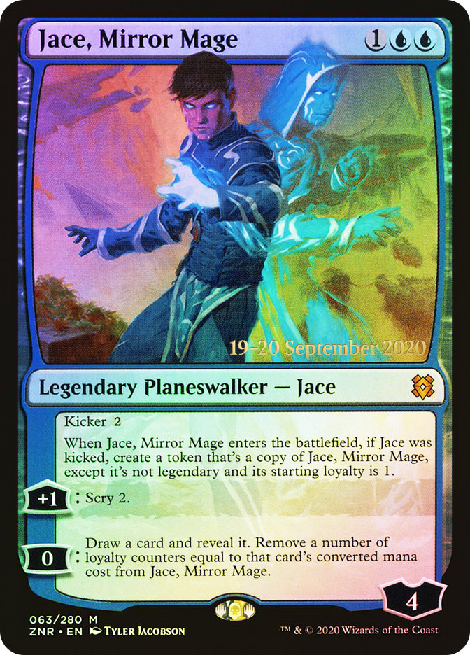Gamegenic Sleeves Custodie Per Carte MTG - Zendikar Rising Jace, Mirror Mage, 100 Sleeves Standard, Protezione Ultra Pro, Per Collezionisti E Giocatori Gamegenic Sleeves Custodie Per Carte MTG - Zendikar Rising Jace, Mirror Mage, 100 Sleeves Standard, Protezione Ultra Pro, Per Collezionisti E Giocatori
