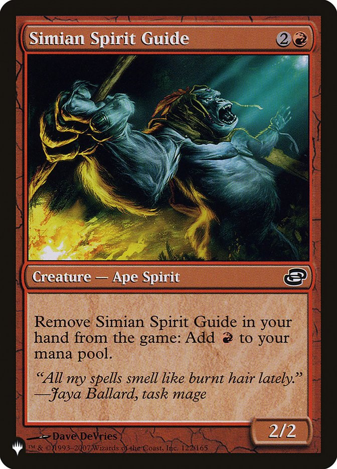 MTG Simian Spirit Guide Foil (外国語版) Simian Spirit Guide | Mystery Booster / The List | Star City Games