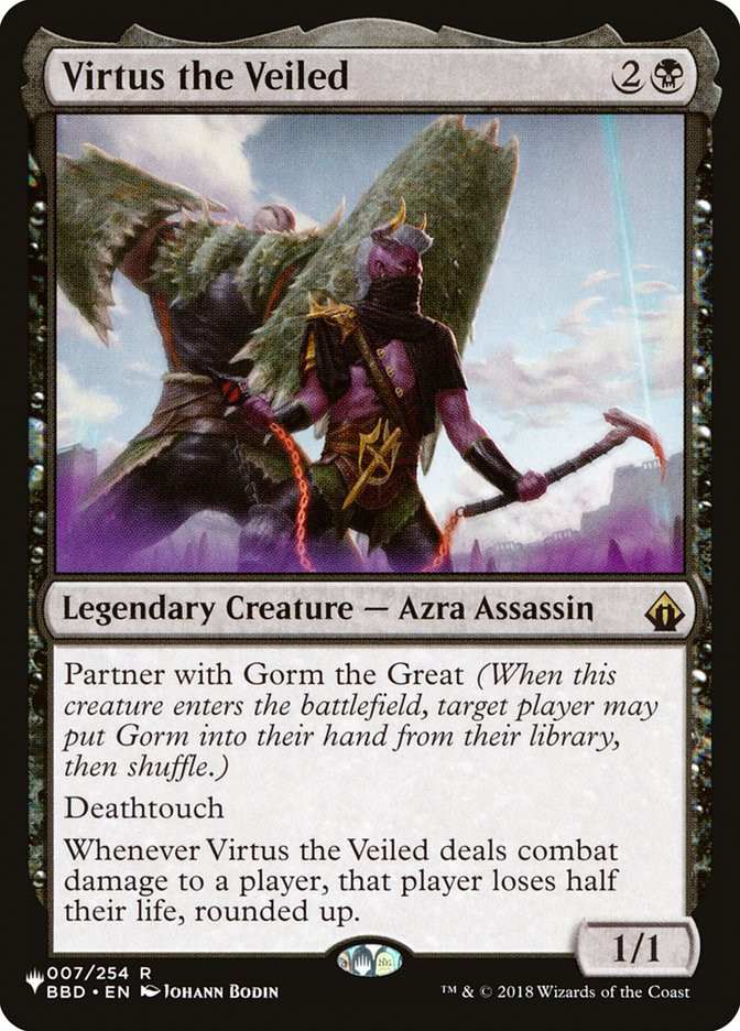 Virtus the Veiled | Mystery Booster / The List | Star City Games