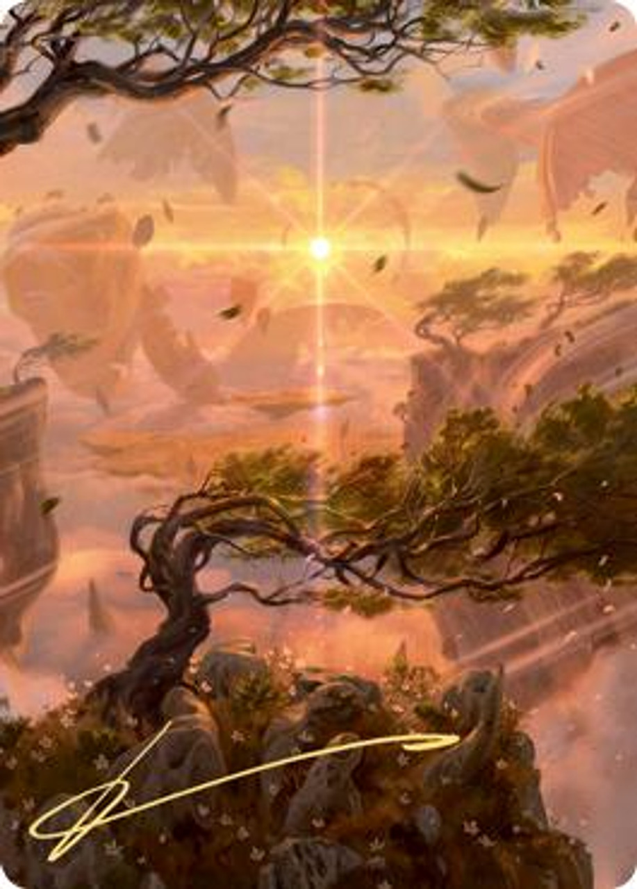 Windswept Heath Art Card} (Signed) | Art Series: Zendikar Rising