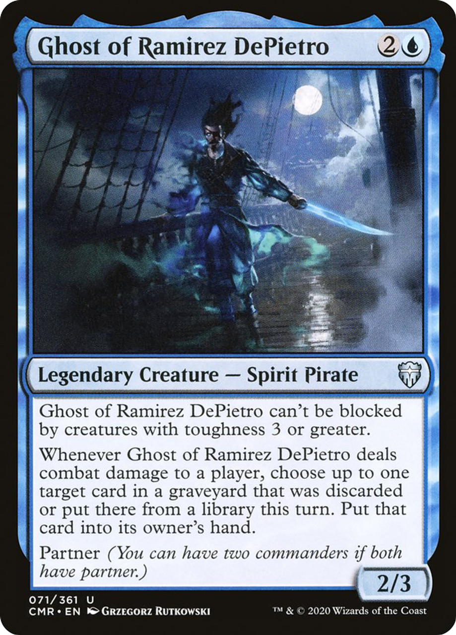 MTG LEG Ramirez DePietro 英語 Ramirez DePietro, Pillager (Dominaria United Commander