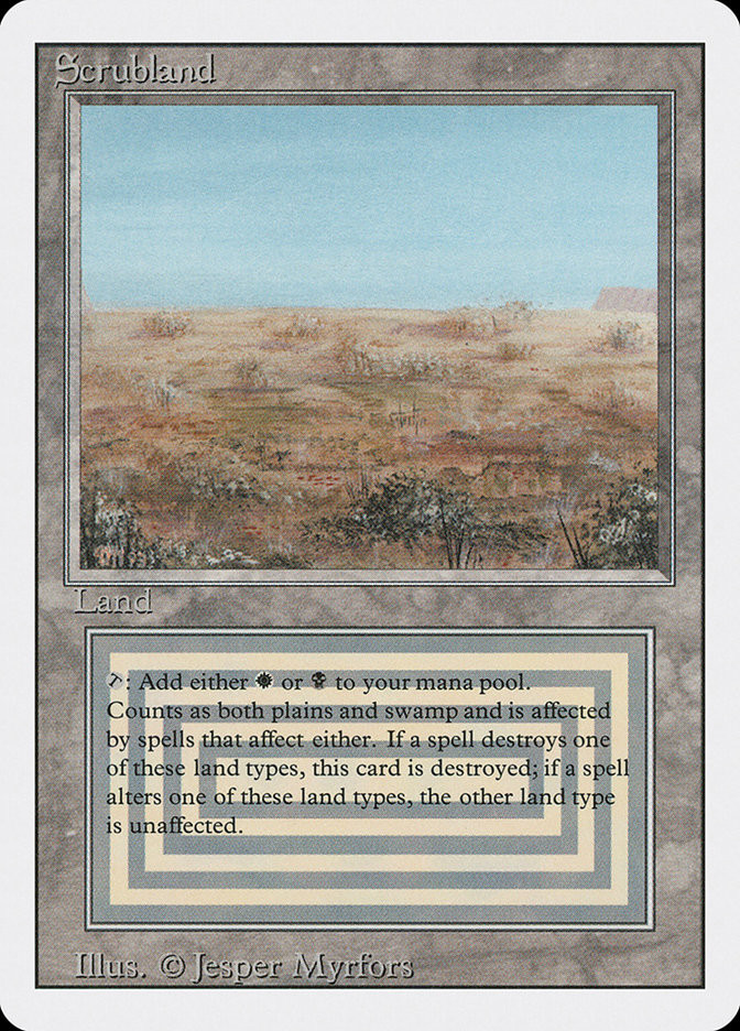 Scrubland | 3rd Edition / Revised | Star City Games
