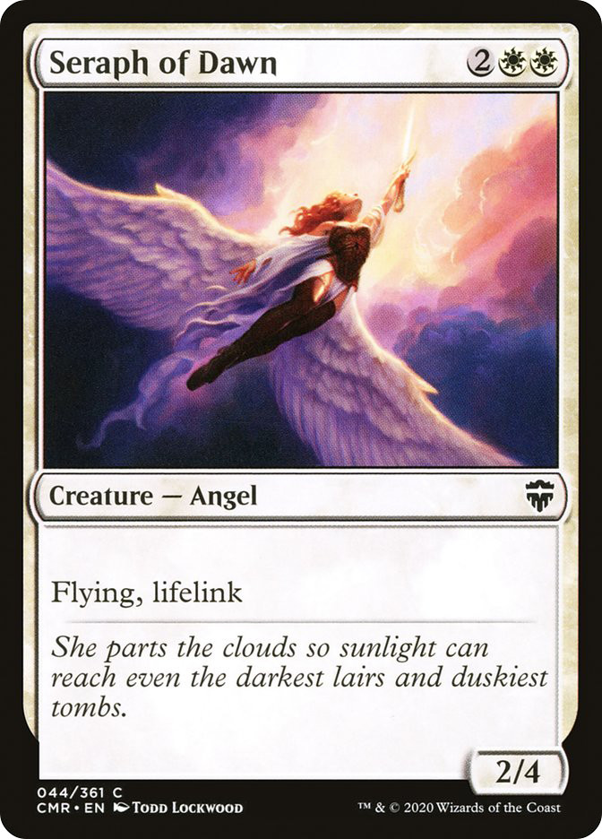 Seraphic Legion's Descent foil 1枚 Seraph of Dawn | Commander Legends | Star City Games