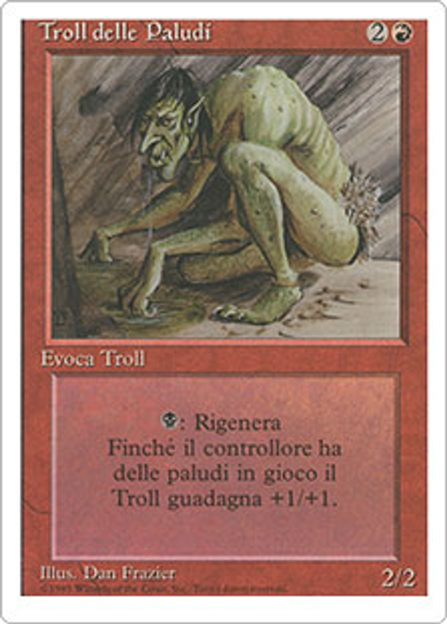 マジック：ザ・ギャザリング Sedge Troll LEA Sedge Troll | 3rd Edition / Revised - Italian | Star City Games