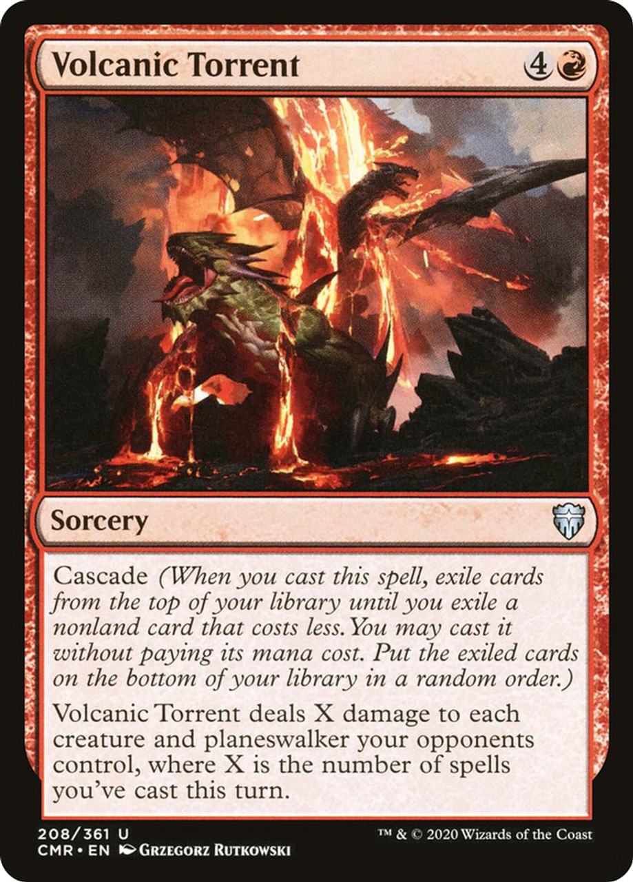Volcanic Torrent | Commander Legends | Star City Games