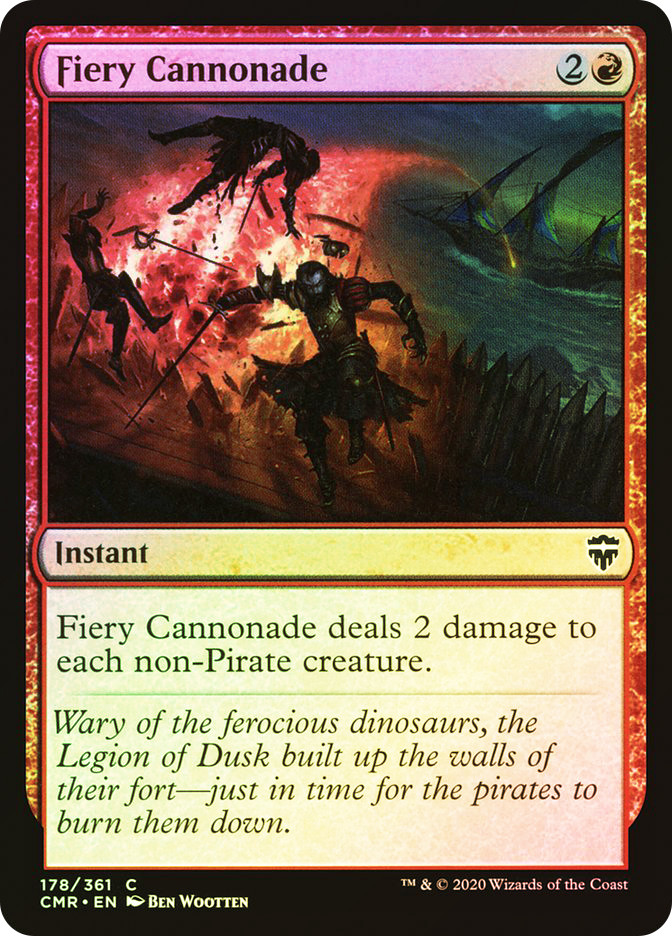 Fiery Cannonade | Commander Legends | Star City Games