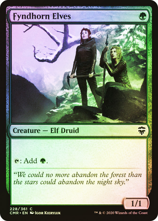 Fyndhorn Elves | Commander Legends | Star City Games