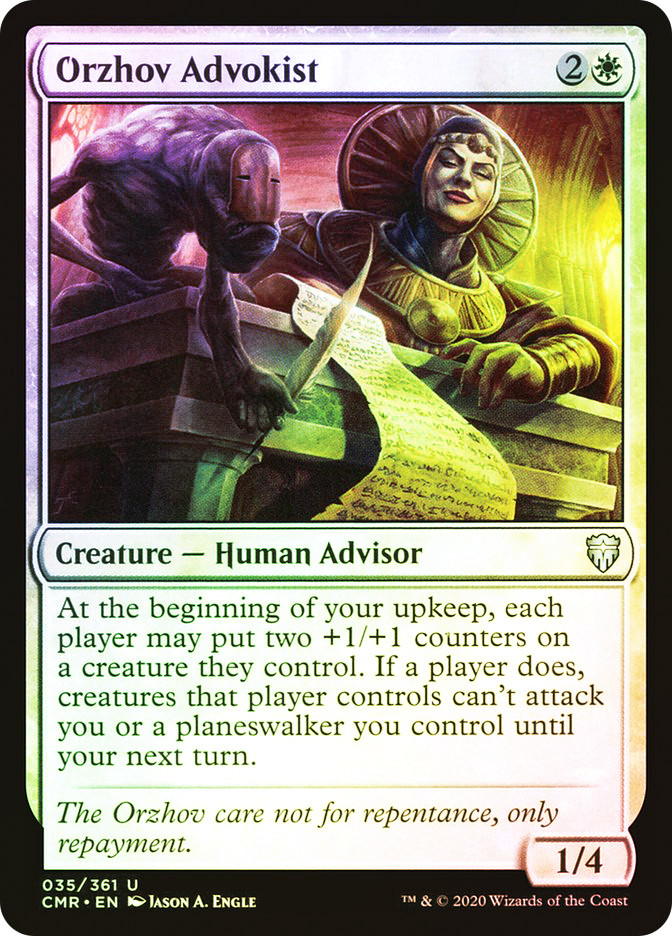 Orzhov Advokist | Commander Legends | Star City Games
