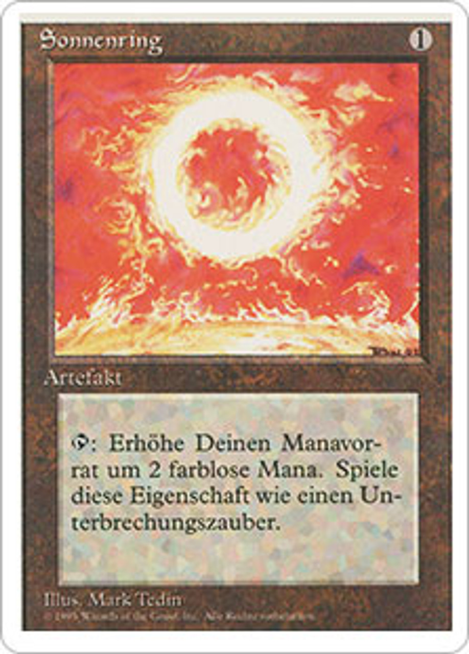 新品入荷 MTG 太陽の指輪 Sol Ring 英語 ４枚セット veme.fi