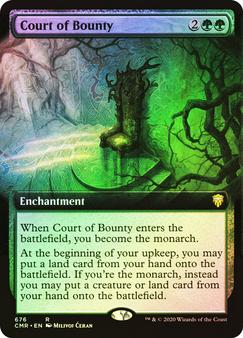 Court of Bounty (Extended Art) | Commander Legends - Variants