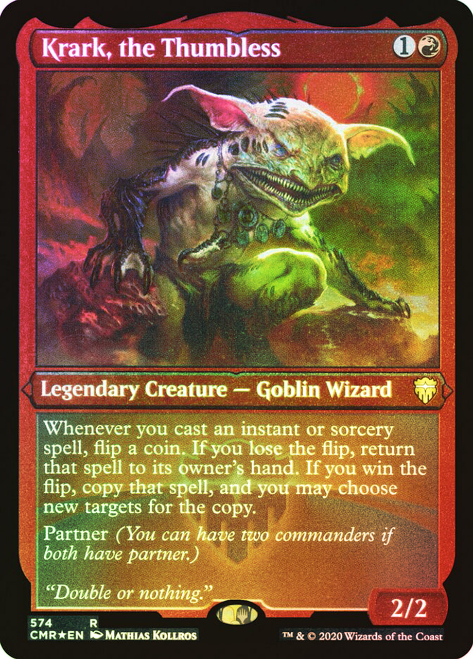 Krark, the Thumbless (Foil Etched) | Commander Legends