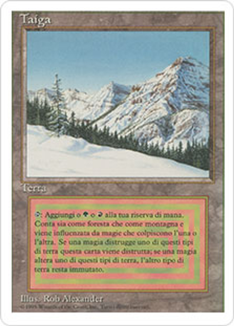 Taiga | 3rd Edition / Revised - Italian | Star City Games