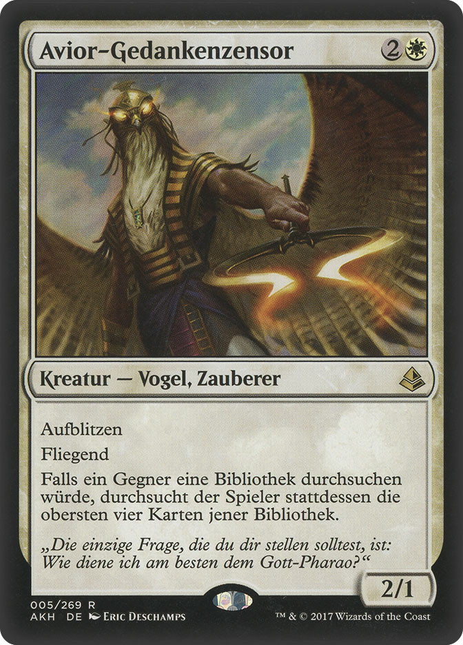 Aven Mindcensor | Amonkhet - German | Star City Games