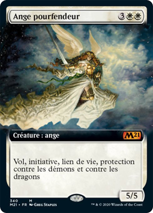 Baneslayer Angel (Extended Art) | Core Set 2021 - Variants