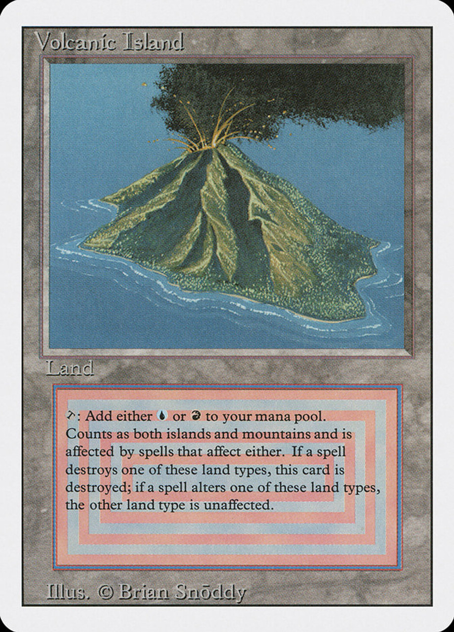 MTG《Volcanic Island》[3ED]英 B - ゲーム