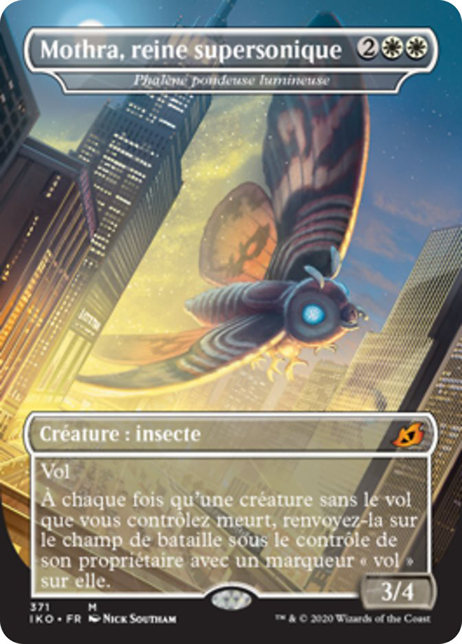 Luminous Broodmoth (Mothra, Supersonic Queen) (Godzilla Series