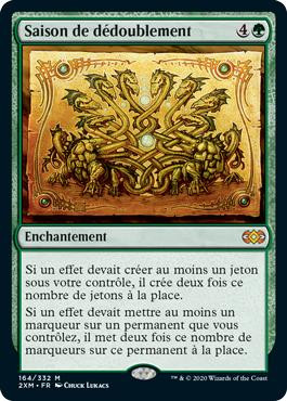mtg cards like doubling season [Battlebond] Wilds of Eldraine Doubling Season | Double Masters