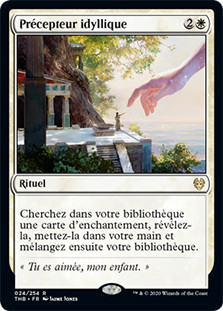 Foil】牧歌的な教示者/Idyllic Tutor[MOR] フランス語