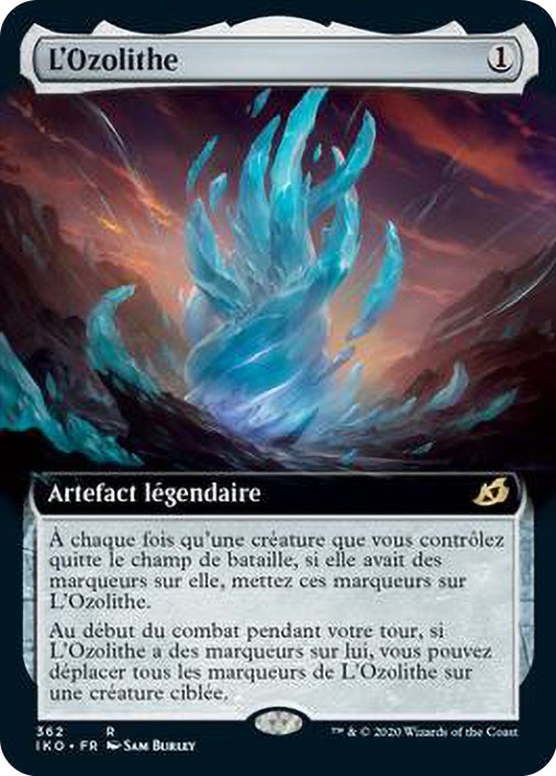 mtg cards like the ozolith (Extended Art) | Ikoria: Lair of Behemoths - Variants - French MTGNexus - The Ozolith