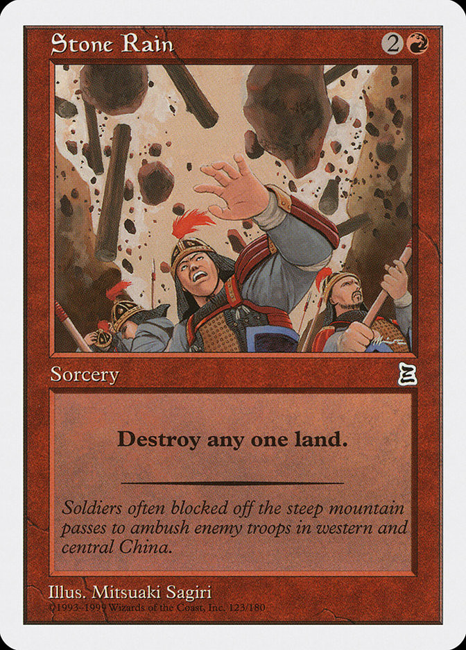 Stone Rain | Portal Three Kingdoms | Star City Games