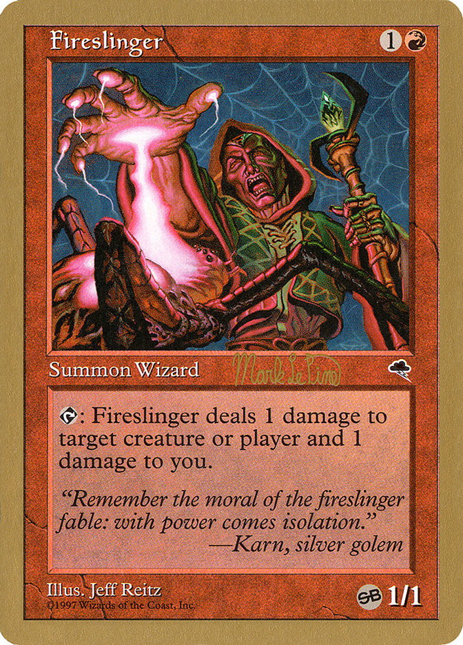 Magic Worlds 1999 World Championships Deck - Finalist Mark Le Pine