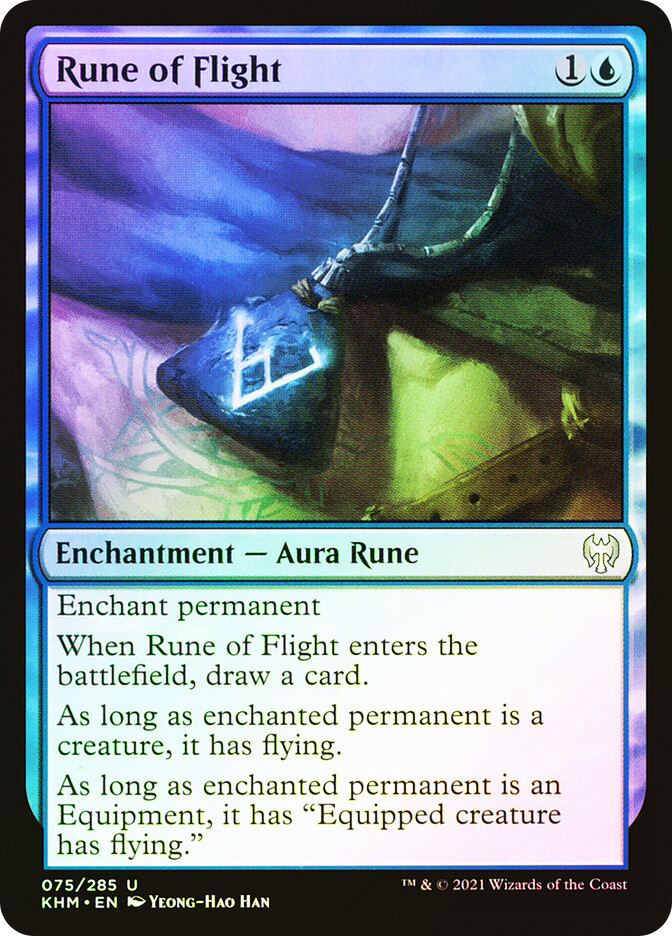 rune cards mtg Rune of Flight