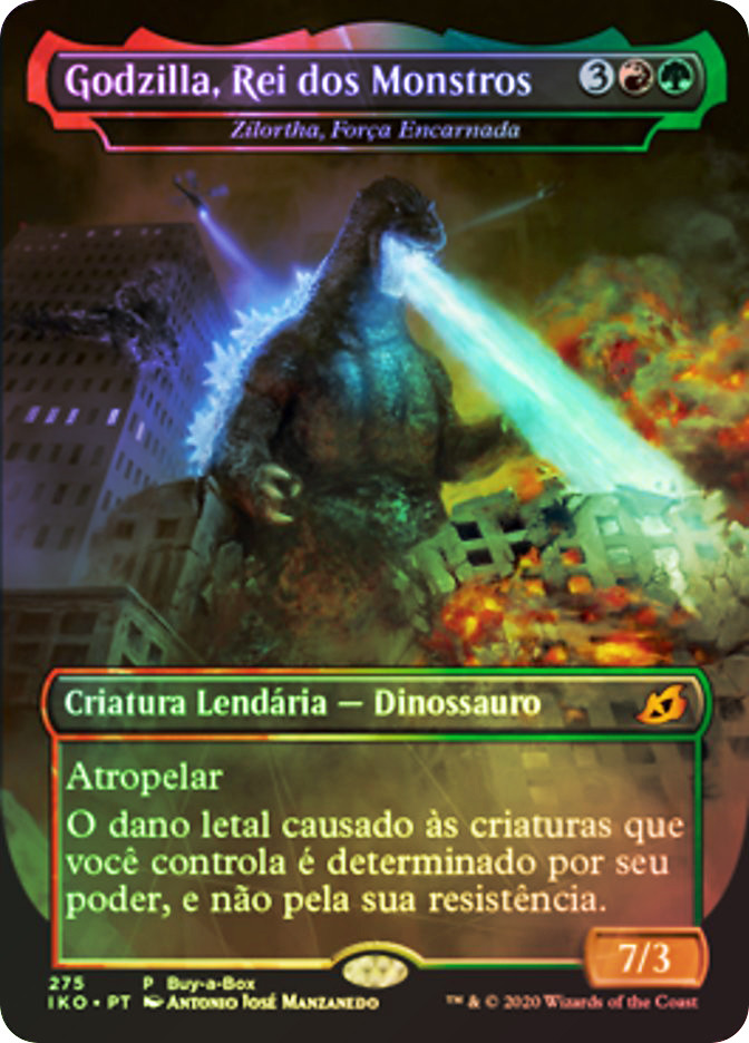 mtg スタンダード　バラ Zilortha, Strength Incarnate (Godzilla, King of the Monsters