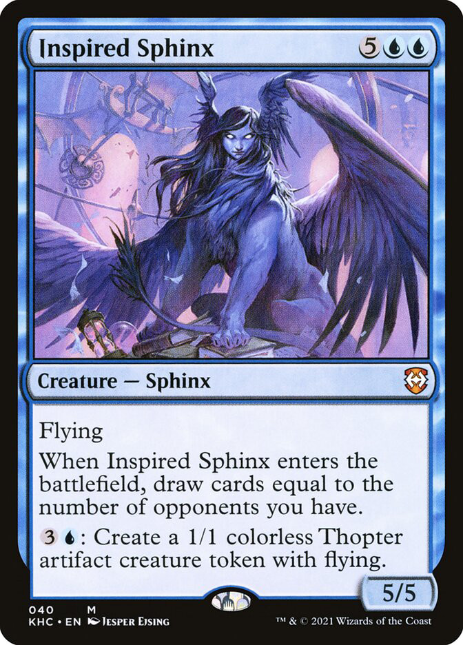 Inspired Sphinx | Kaldheim Commander | Star City Games
