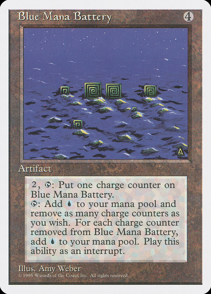 Blue Mana Battery | 4th Edition | Star City Games