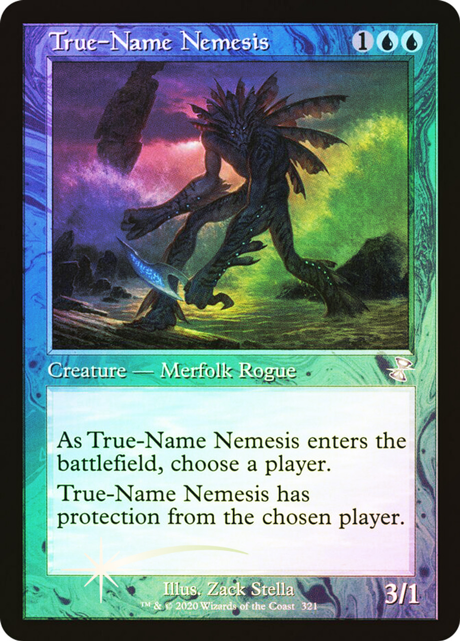 日本未入荷 真の名の宿敵 True-Name Nemesis 英語 foil 4枚セット