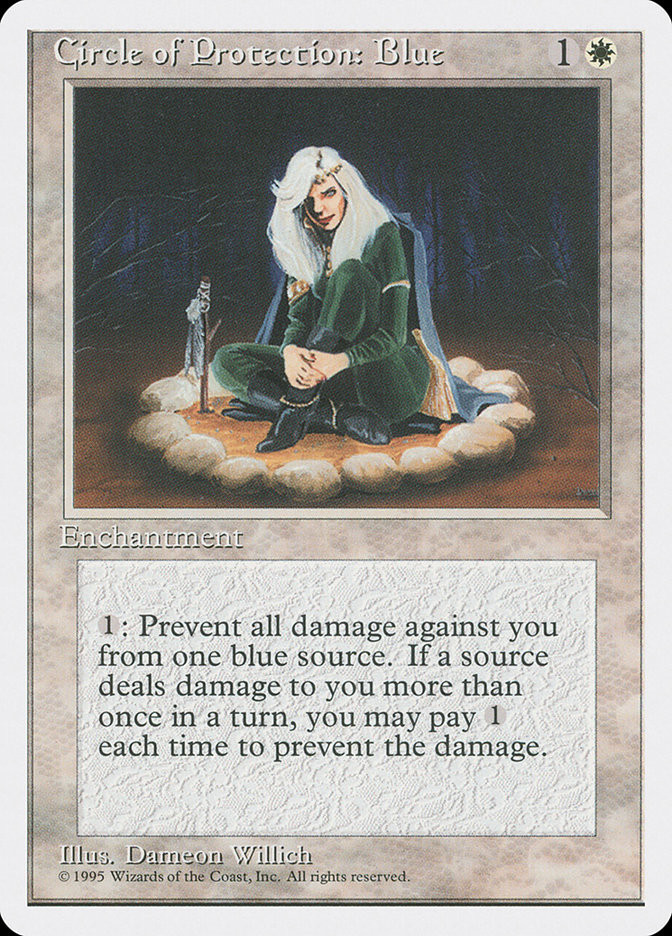 Circle of Protection: Blue | 4th Edition | Star City Games