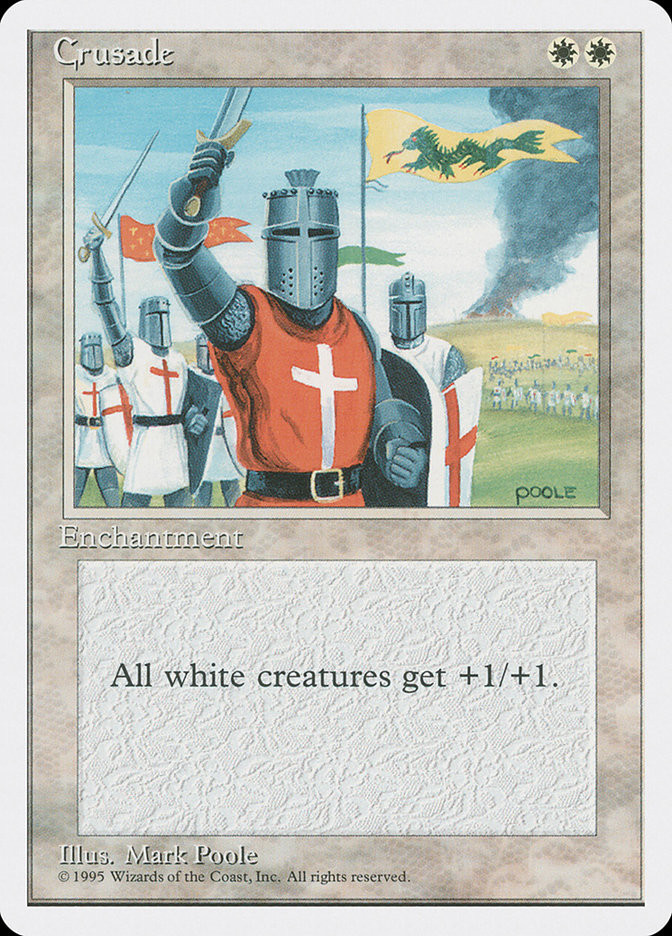 mtg card crusade Crusade | 4th Edition