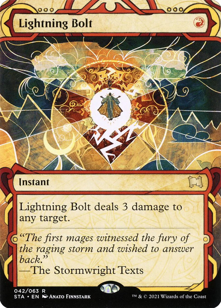 PSA10 旧枠 Lightning Bolt MTG 30th edition-