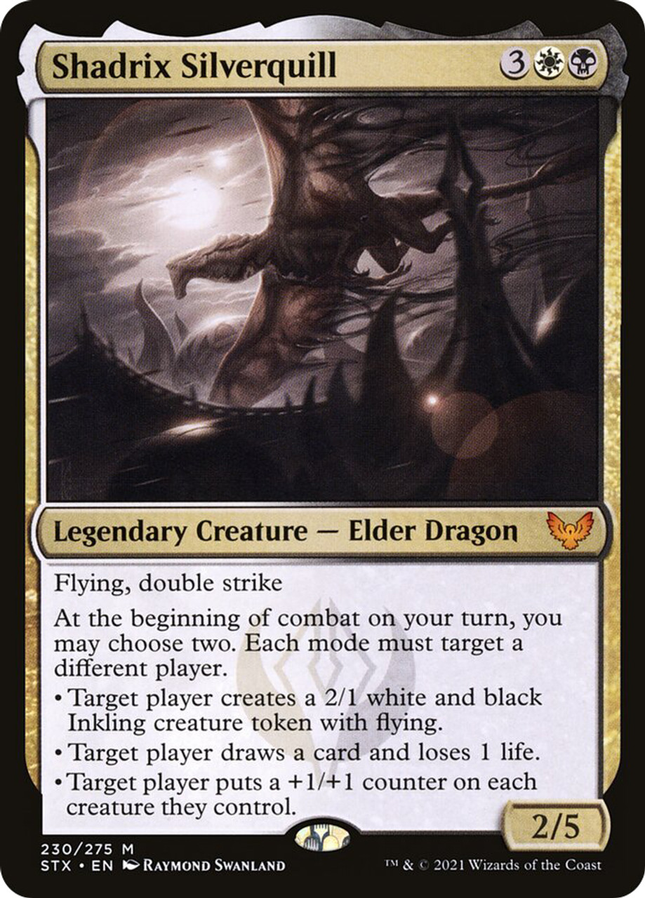 MTG スギ Shadrix Silverquill | Strixhaven: School of Mages | Star